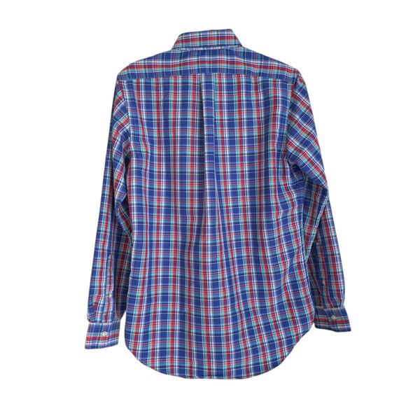 Polo Ralph Lauren Classic Fit Performance Shirt Mens S, Blue Plaid | NEW $138 - Picture 3 of 3